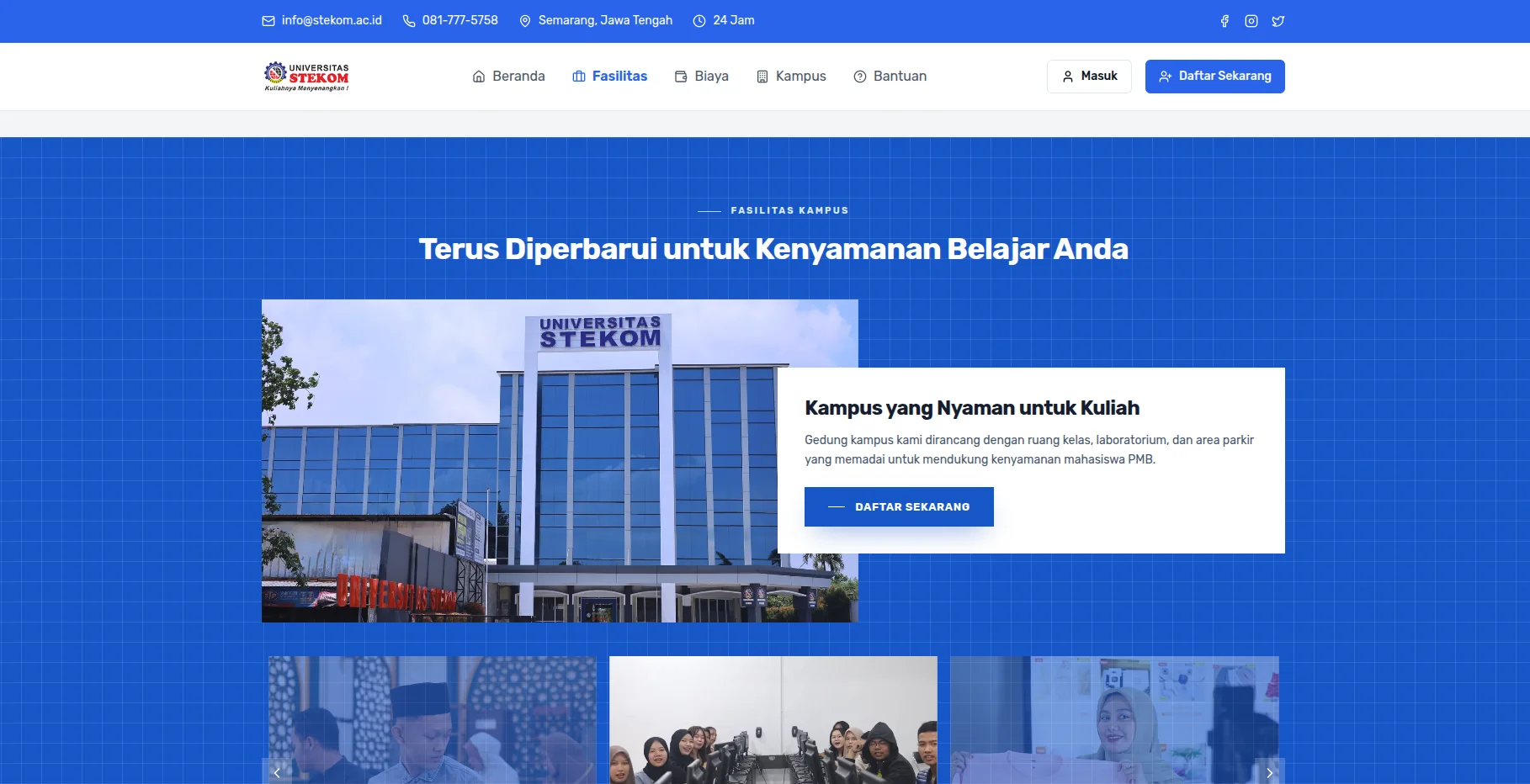 Sistem Informasi Penerimaan Mahasiswa Baru (PMB) Online
