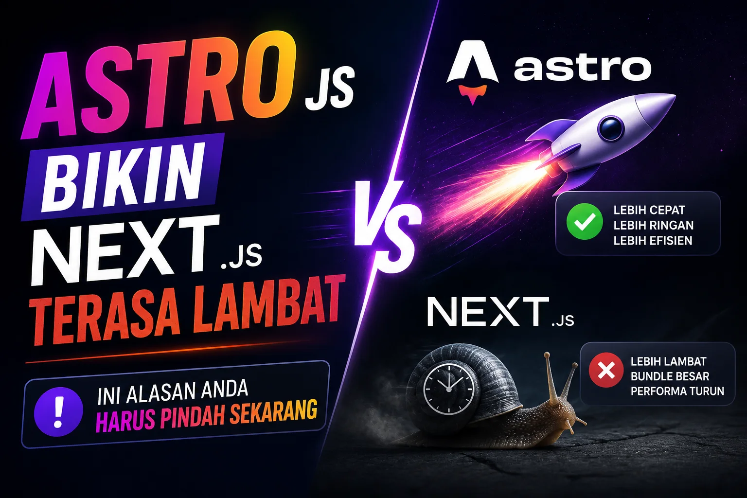 Astro js Bikin Next js Terasa Lambat Ini Alasan Anda Harus Pindah Sekarang
