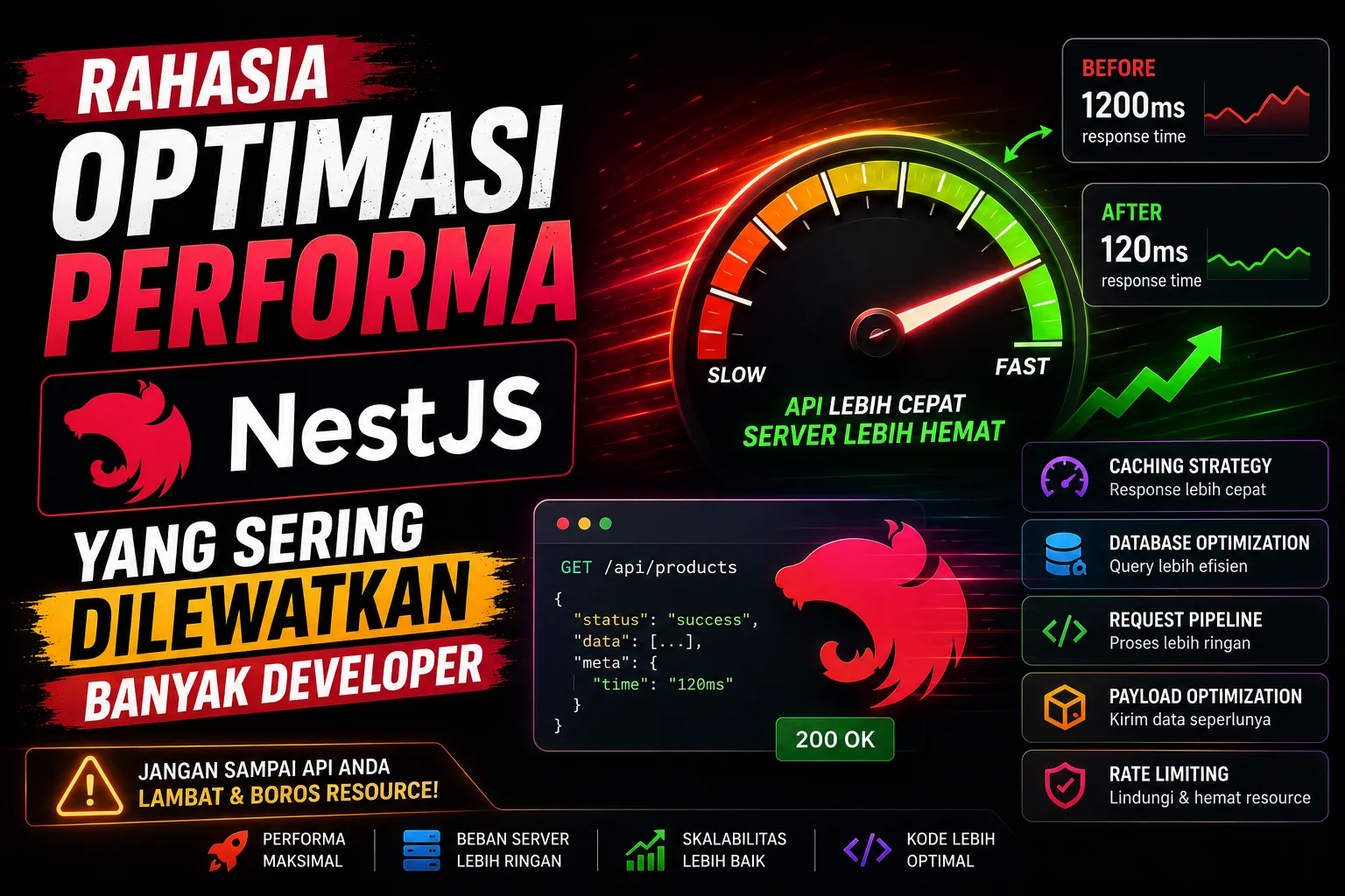 Rahasia Optimasi Performa API NestJS yang Sering Dilewatkan Banyak Developer