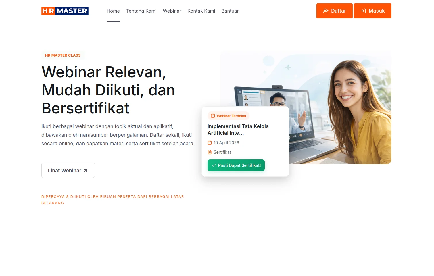 HR Master - Platform Komunitas & Webinar HR Indonesia
